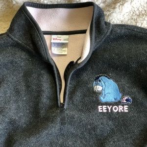 Flash Sale DISNEY'S Eeyore Fleece Jacket Top -L